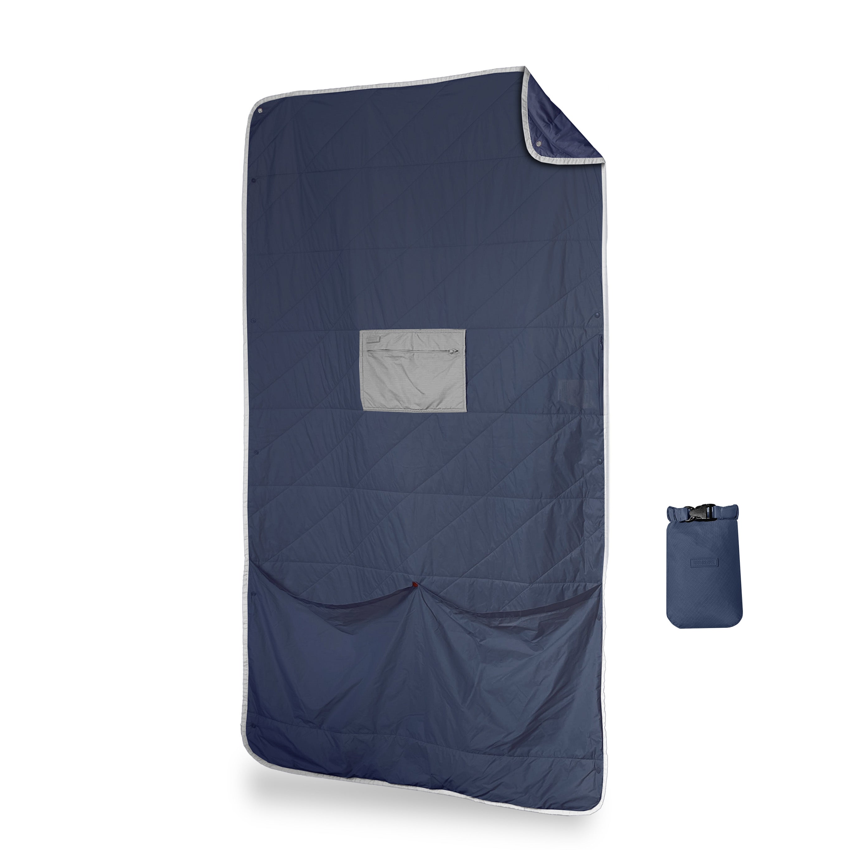 Layover™ Travel Blanket - Stay Cozy Anywhere Without Packing Bulk