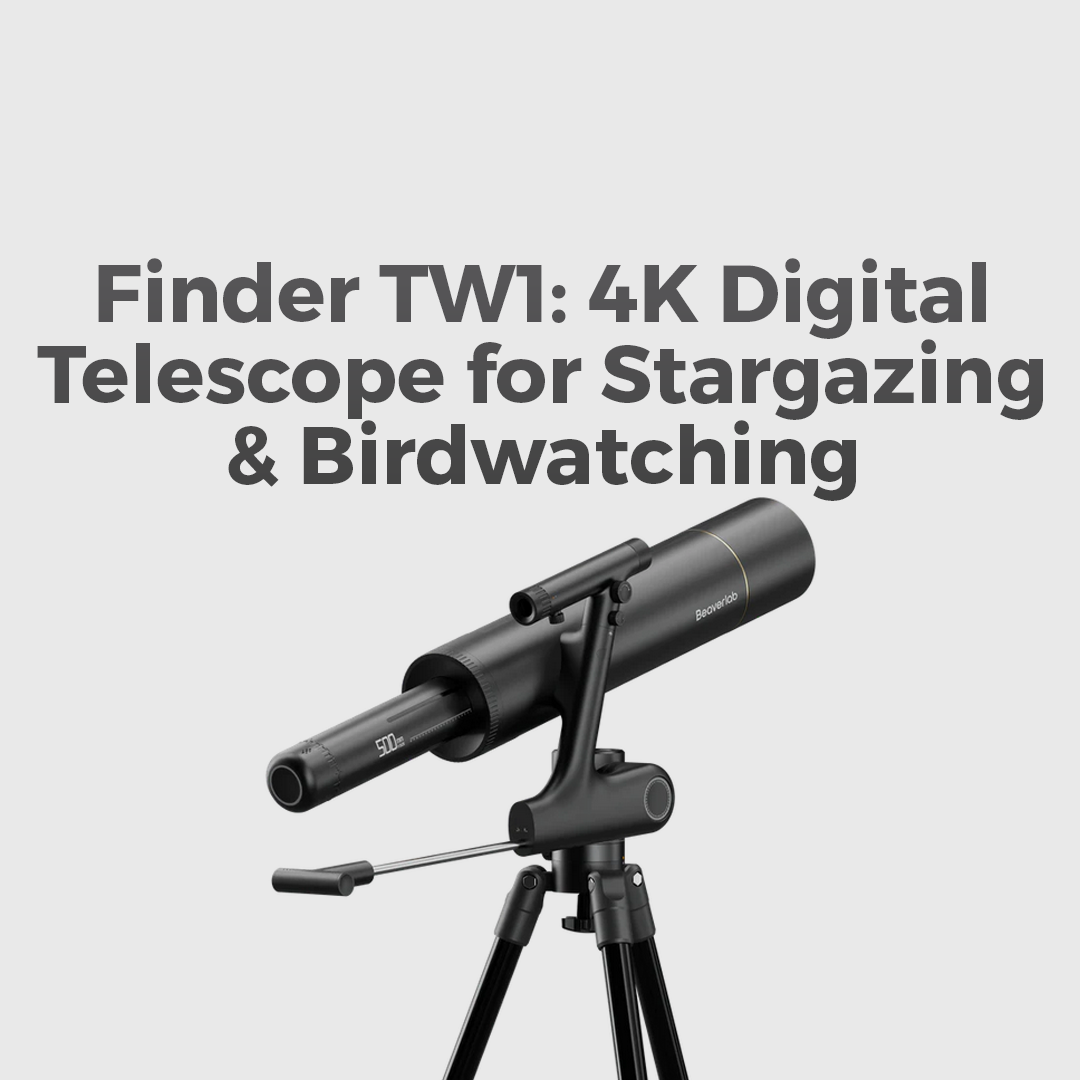 Finder TW1 – 4K Digital Telescope for Stargazing & Birdwatching