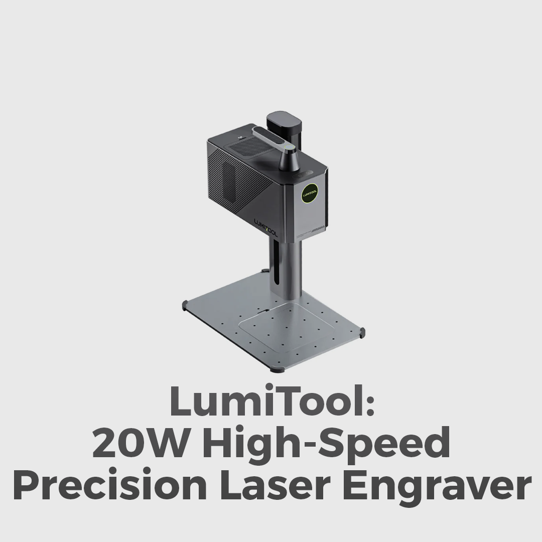 LumiTool Fiber Laser Engraver – 20W High-Speed Precision Engraver