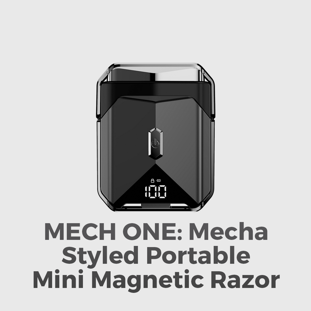 Mech One Razor – Compact Magnetic Razor for Travel & Everyday Use