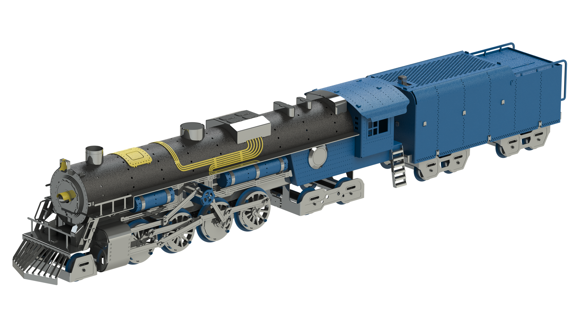 Metal Time Models - Polar Steel Magic Express (Color Version)