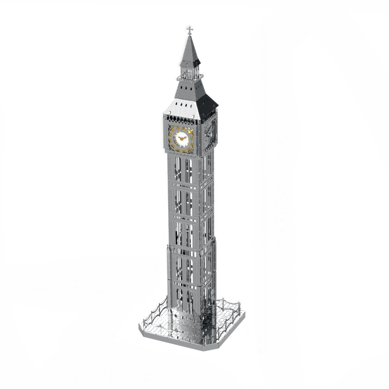 Metal Time Models - The Great Bell Clock Tower