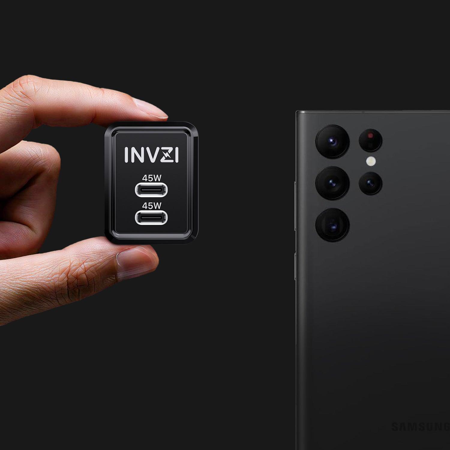 INVZI GaNHub 45W - USB-C GaN Charger